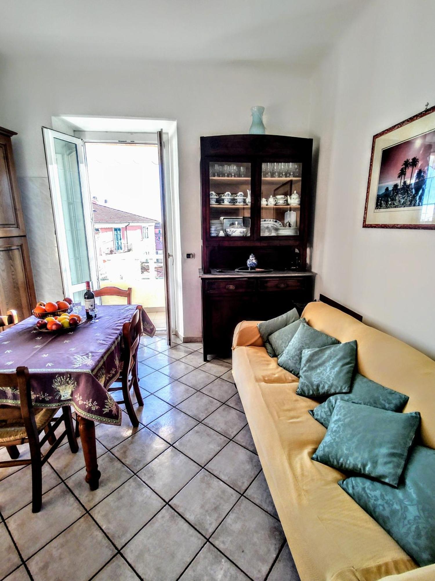 -La Terrazza Nel Vigneto- Golfo Dei Poeti Daire Tellaro Dış mekan fotoğraf